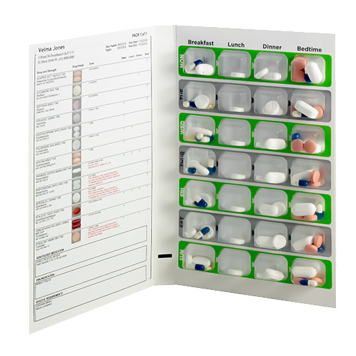 Image of Med Adherence packaging.